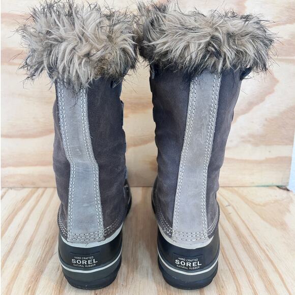 Sorel - Joan Of Arctic - Winter Boots - Gray - Women's - 7 - NL1540-015 - Picture 6 of 8